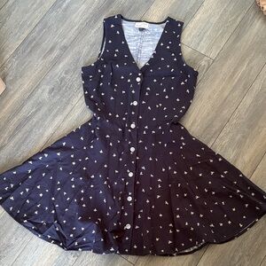 Universal Thread Navy Blue Sleeveless Dress